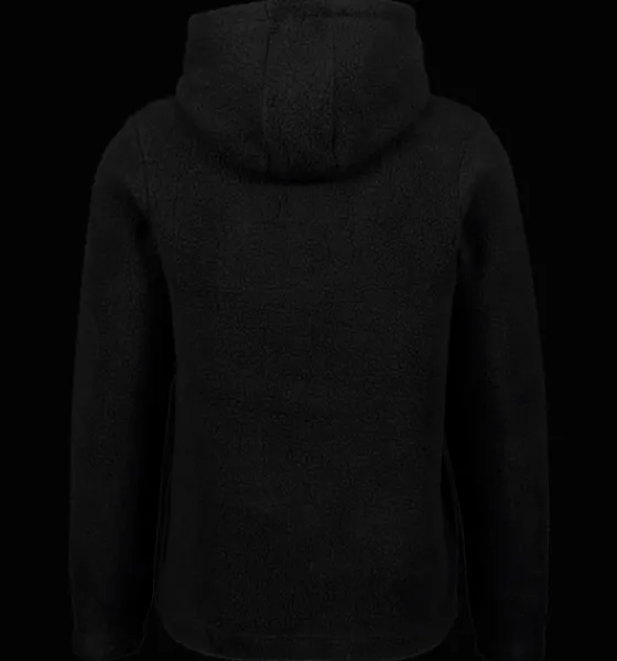 Tröjor & T-Shirts|Tröjor>Everest Outdoor M Pile Hoodie BLACK