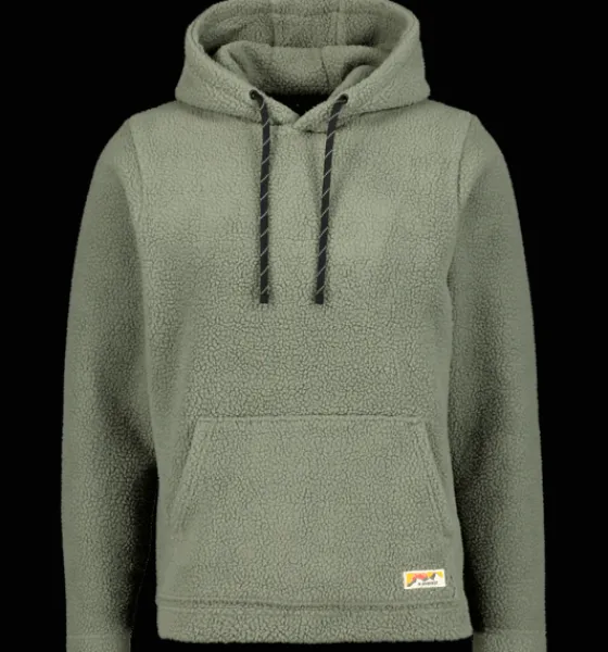 Tröjor & T-Shirts|Tröjor>Everest Outdoor M Pile Hoodie KHAKI GREY