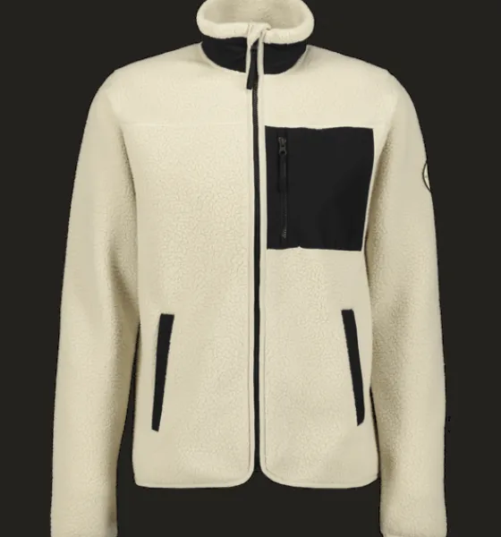 Tröjor & T-Shirts|Tröjor>Everest Outdoor M Pile Sht Retro IVORY BEIGE