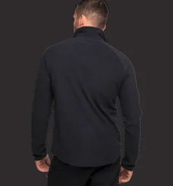 Tröjor & T-Shirts|Tröjor>Everest Outdoor M Quarter Zip BLACK