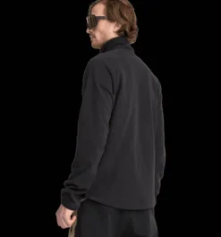 Tröjor & T-Shirts|Tröjor>Everest Outdoor M Quarter Zip BLACK RETRO