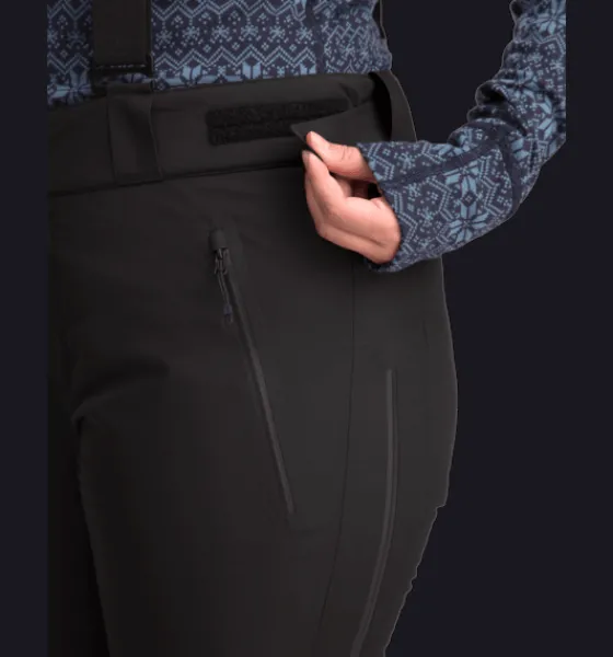 Skidbyxor|Skidbyxor>Everest Outdoor W Alpine Pant Short BLACK