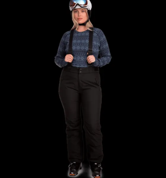 Skidbyxor|Skidbyxor>Everest Outdoor W Alpine Pant Short BLACK