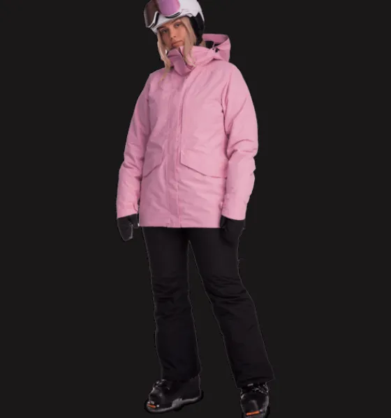 Skidbyxor|Skidbyxor>Everest Outdoor W Alpine Pant Short BLACK