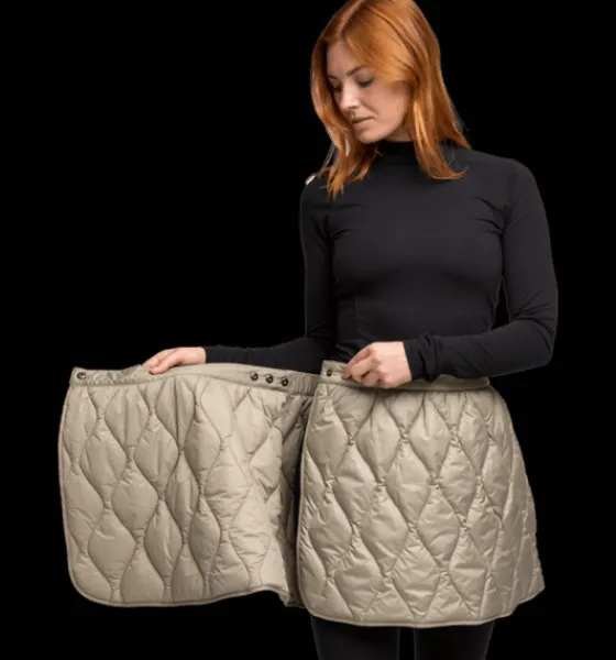Skalbyxor|Regn- & skalbyxor>Everest Outdoor W Aurora Wrap Skirt BEIGE CLAY