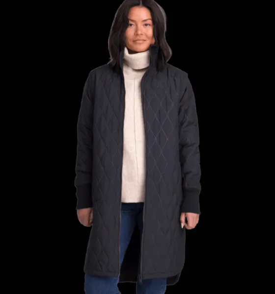 Varma jackor|Tunna jackor>Everest Outdoor W Emory Quilt Coat BLACK
