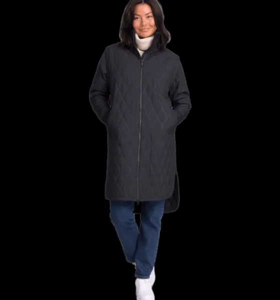 Varma jackor|Tunna jackor>Everest Outdoor W Emory Quilt Coat BLACK