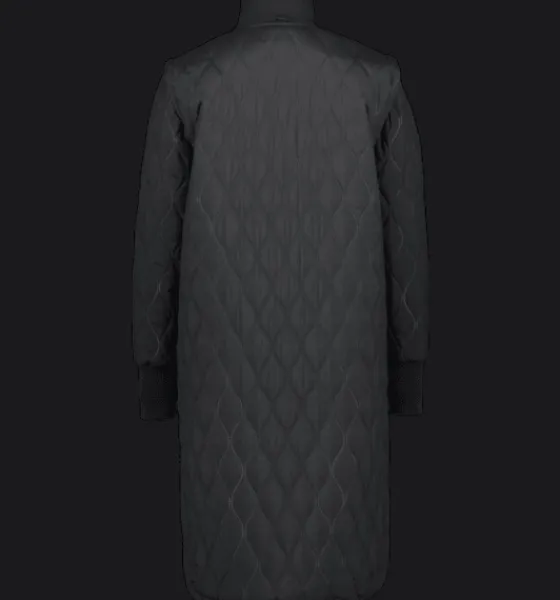 Varma jackor|Tunna jackor>Everest Outdoor W Emory Quilt Coat BLACK