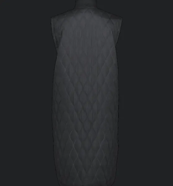 Varma jackor|Tunna jackor>Everest Outdoor W Emory Quilt Coat BLACK