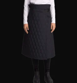Skalbyxor|Regn- & skalbyxor>Everest Outdoor W Emory Quilt Skirt BLACK
