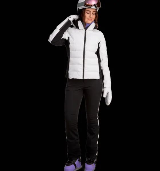 Skidjackor|Varma jackor>Everest Outdoor W Fashion Jkt WHITE/BLACK