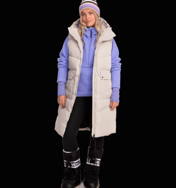 Västar>Everest Outdoor W Fina Vest IVORY BEIGE