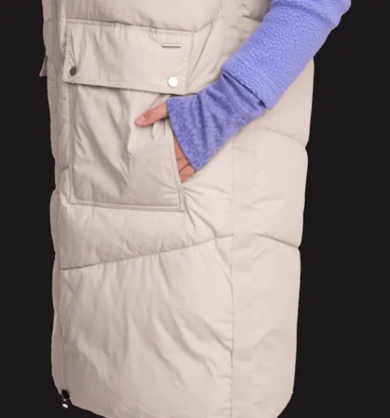 Västar>Everest Outdoor W Fina Vest IVORY BEIGE