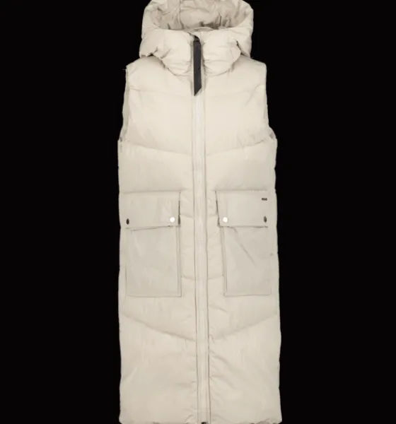 Västar>Everest Outdoor W Fina Vest IVORY BEIGE