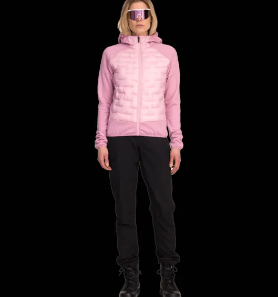 Tröjor & T-Shirts|Tunna jackor>Everest Outdoor W Hybrid Jkt 2 PINK