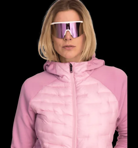 Tröjor & T-Shirts|Tunna jackor>Everest Outdoor W Hybrid Jkt 2 PINK