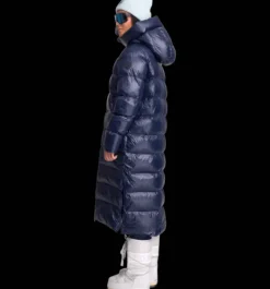 Varma jackor>Everest Outdoor W Juneau Coat NAVY SHINY