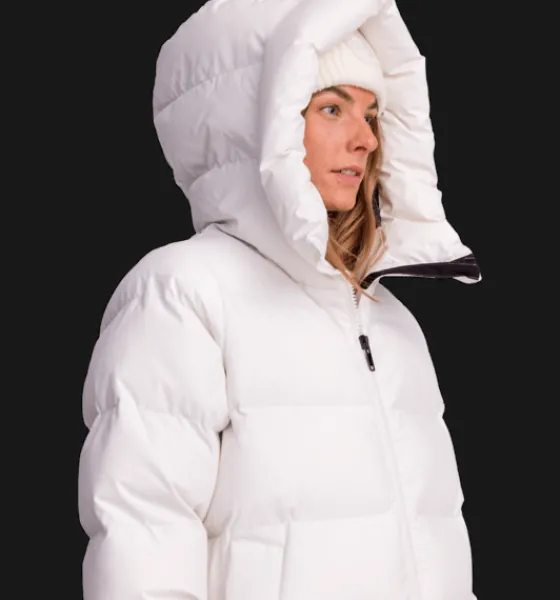 Varma jackor>Everest Outdoor W Juneau Coat CLOUD WHITE