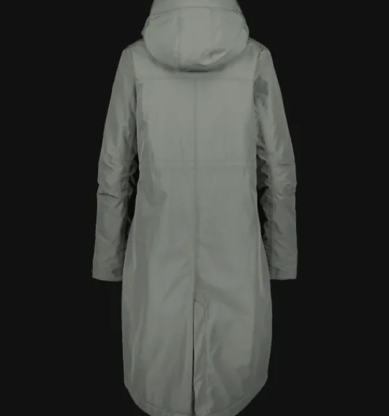 Varma jackor>Everest Outdoor W Long Padded Function Parka KHAKI GREY