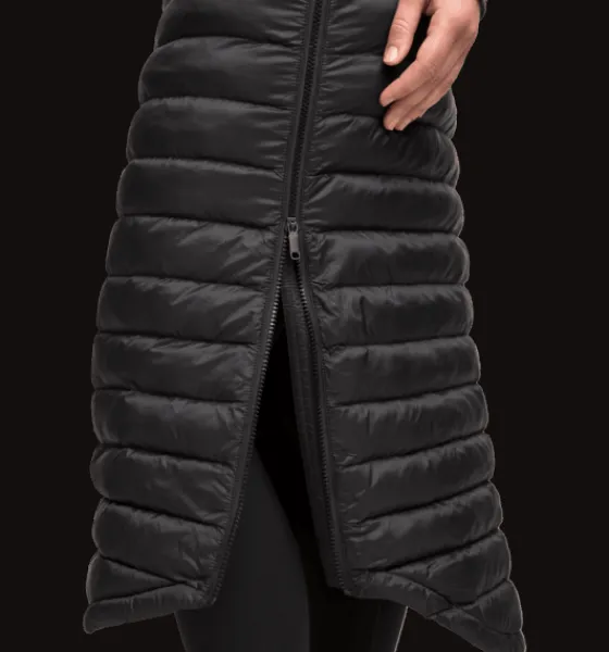 Skalbyxor|Regn- & skalbyxor>Everest Outdoor W Long Quilt Skirt BLACK