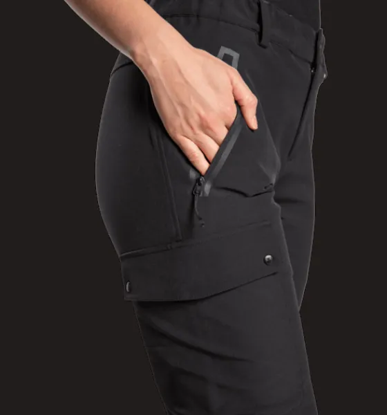 Vandringsbyxor|Vandringsbyxor>Everest Outdoor W Outdoor Pant BLACK