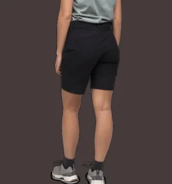 Vandringsshorts|Shorts>Everest Outdoor W Perf Shorts BLACK