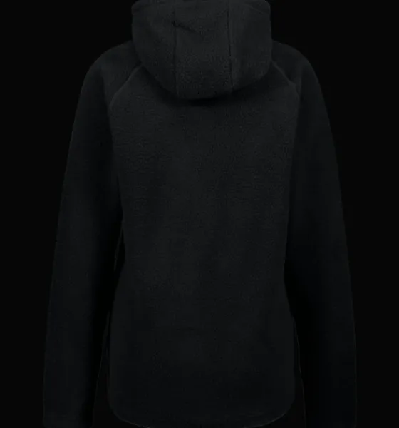 Tröjor & T-Shirts|Tröjor>Everest Outdoor W Pile Anorak BLACK INKA