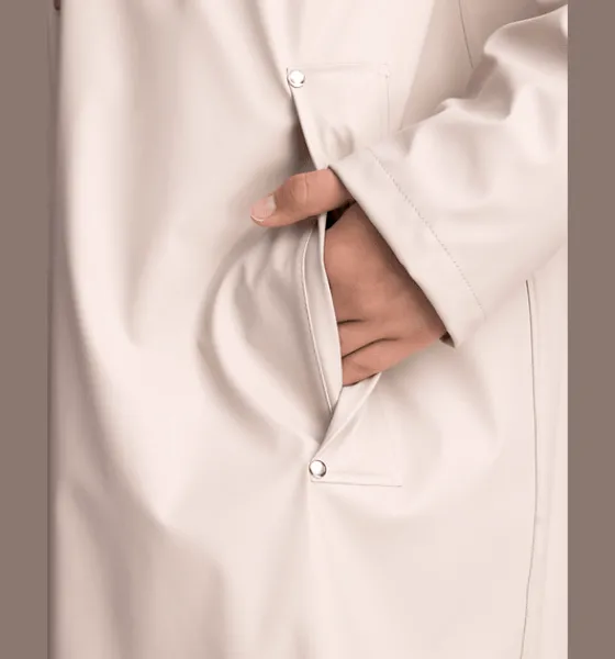 Regnjackor|Tunna jackor>Everest Outdoor W Rain Coat Long WHEAT