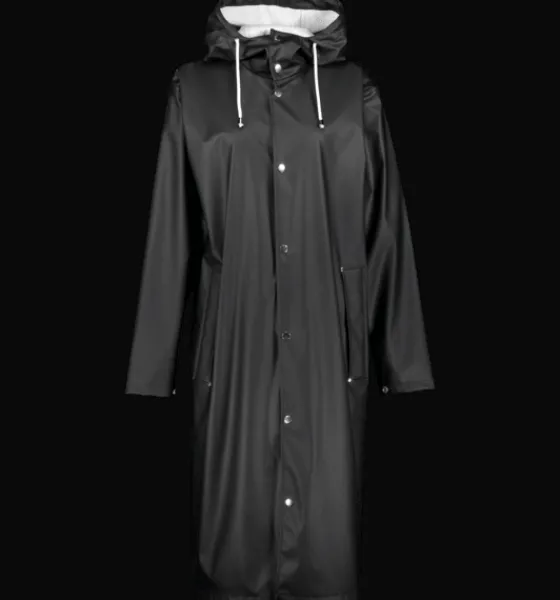 Regnjackor|Tunna jackor>Everest Outdoor W Rain Coat Long BLACK