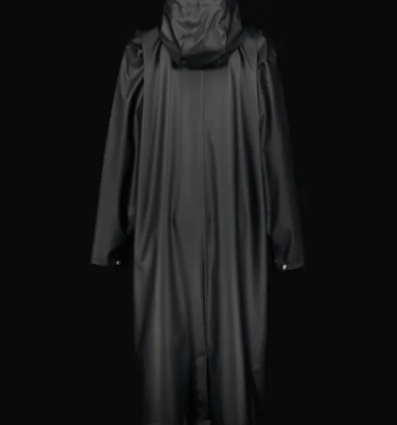 Regnjackor|Tunna jackor>Everest Outdoor W Rain Coat Long BLACK