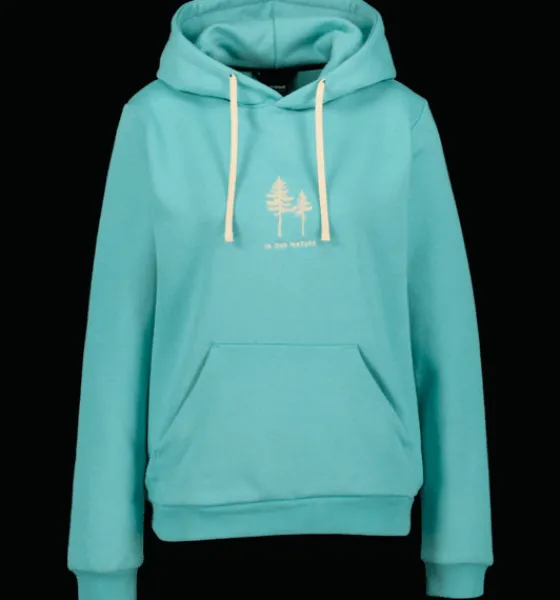 Tröjor & T-Shirts|Tröjor>Everest Outdoor W Recline Hood ARCTIC AQUA
