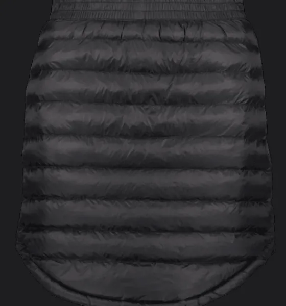 Skalbyxor|Regn- & skalbyxor>Everest Outdoor W Short Quilt Skirt BLACK