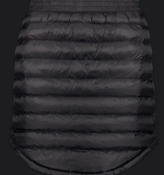 Skalbyxor|Regn- & skalbyxor>Everest Outdoor W Short Quilt Skirt BLACK