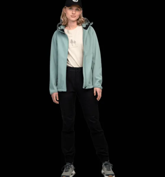 Skaljackor|Tunna jackor>Everest Outdoor W Softshell Jacket PISTACHIO GREEN