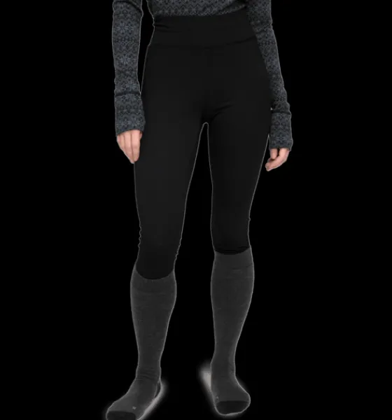 Underställ|Underställ>Everest Outdoor W Underwear 3/4 Pnt BLACK