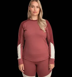 Underställ|Tröjor & T-Shirts>Everest Outdoor W Underwear Sht ROSE CLAY