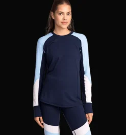 Underställ|Tröjor & T-Shirts>Everest Outdoor W Underwear Sht NAVY