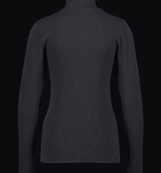 Tröjor & T-Shirts>Everest Outdoor W Uw Ribb Sht BLACK 2