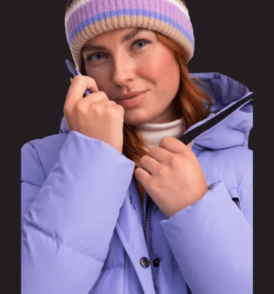 Varma jackor>Everest Outdoor W Warm Parka SOFT LAVENDER