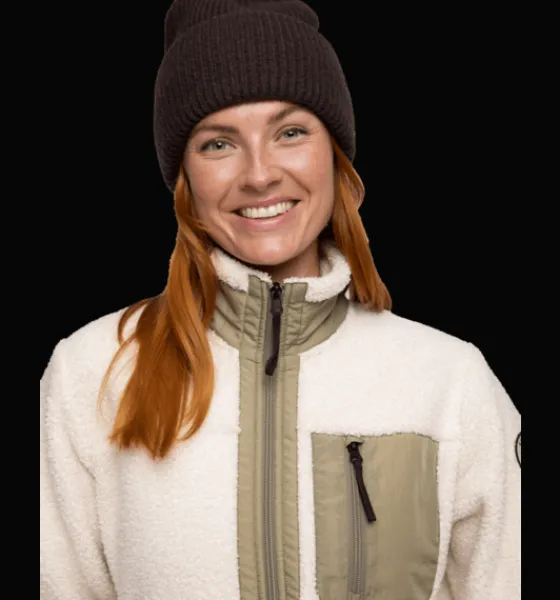 Tröjor & T-Shirts|Tröjor>Everest Outdoor W Wila Pile Shirt IVORY BEIGE