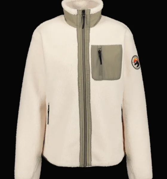 Tröjor & T-Shirts|Tröjor>Everest Outdoor W Wila Pile Shirt IVORY BEIGE