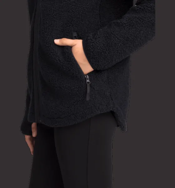 Tröjor & T-Shirts|Tröjor>Everest Outdoor W Wila Pile Shirt BLACK