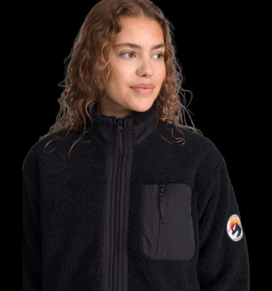 Tröjor & T-Shirts|Tröjor>Everest Outdoor W Wila Pile Shirt BLACK